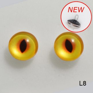 Стеклянные глазки для лисы