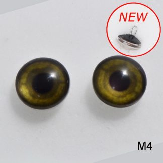 Стеклянные, темно-зеленые глазки для Тедди