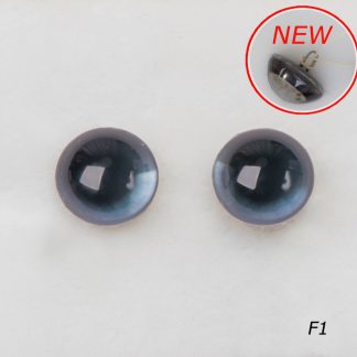 Стеклянные глазки для котят голубые