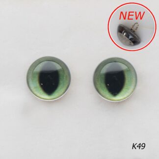 Стеклянные, кошачьи глазки зеленого цвета