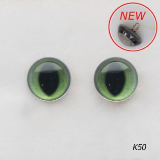 Стеклянные, кошачьи глазки зеленого цвета