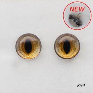 Стеклянные, кошачьи глазки золотого цвета